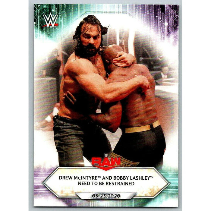 2021 Topps WWE Wrestling #80 Drew McIntyre/Bobby Lashley - Collectible Craze America