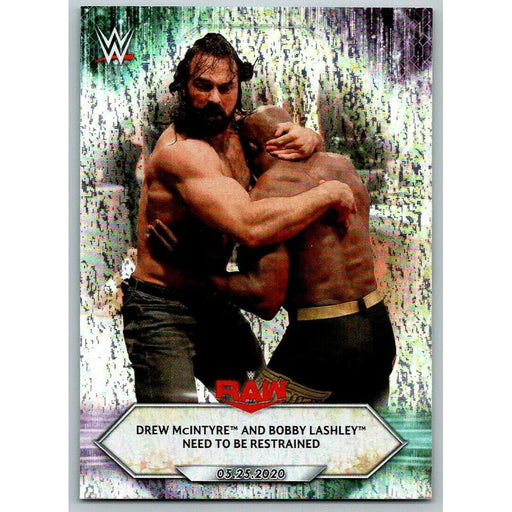 2021 Topps WWE Wrestling #80 Drew McIntyre/Bobby Lashley Foilboard - Collectible Craze America