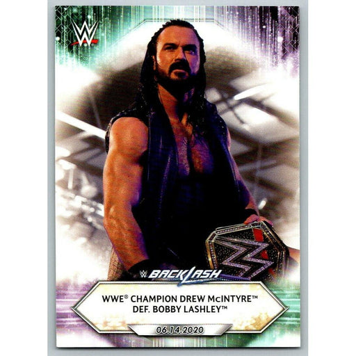 2021 Topps WWE Wrestling #88 WWE Champion Drew McIntyre - Collectible Craze America