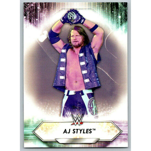 2021 Topps WWE Wrestling #96 AJ Styles - Collectible Craze America