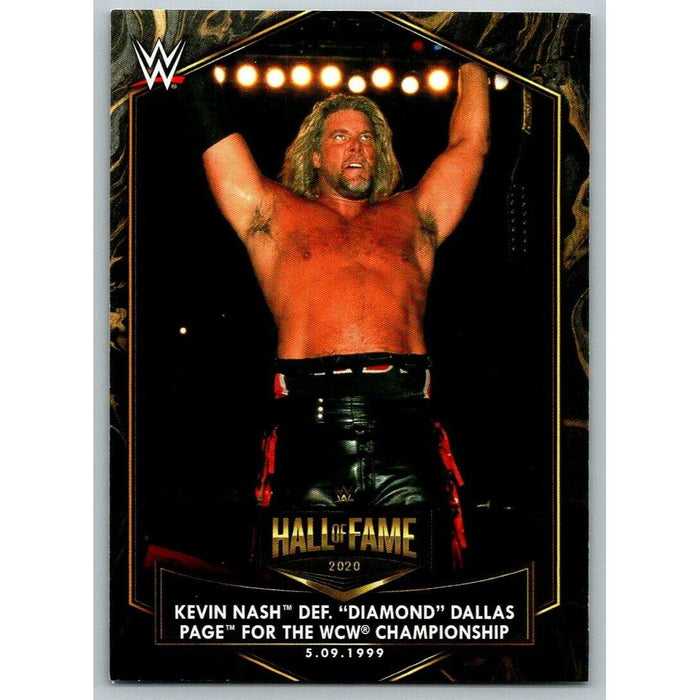 2021 Topps WWE Wrestling #HOF-12 Kevin Nash def. Diamond Dallas Page - Collectible Craze America