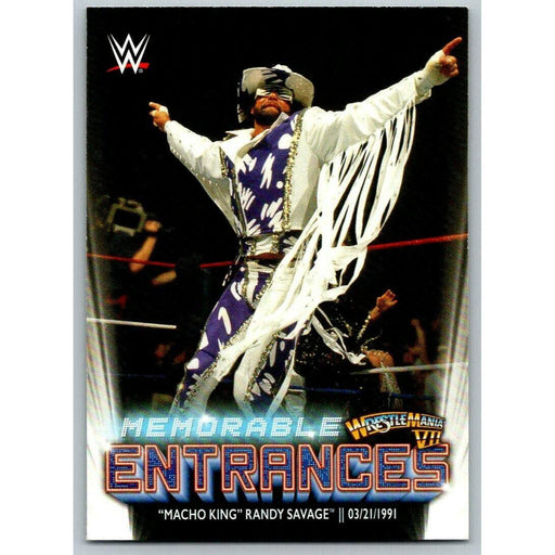 2021 Topps WWE Wrestling #ME-3 "Macho King" Randy Savage - Collectible Craze America