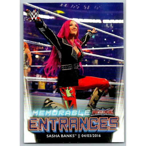 2021 Topps WWE Wrestling #ME-8 Sasha Banks - Collectible Craze America