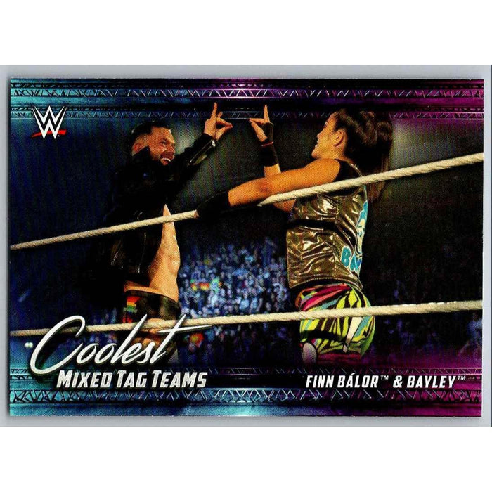 2021 Topps WWE Wrestling #MT-2 Finn Balor/Bayley - Collectible Craze America