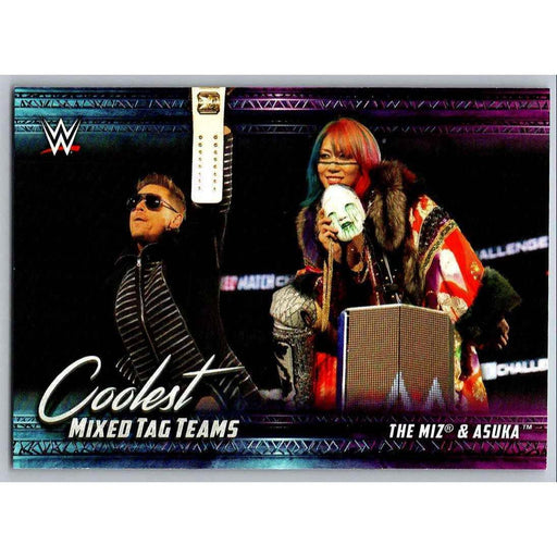 2021 Topps WWE Wrestling #MT-6 The Miz/Asuka - Collectible Craze America