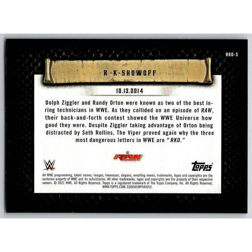 2021 Topps WWE Wrestling #RKO-5 R-K-Showoff - Collectible Craze America