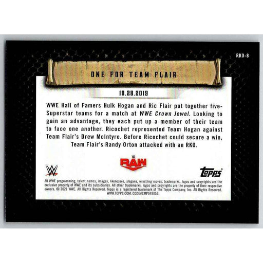 2021 Topps WWE Wrestling #RKO-8 One For Team Flair - Collectible Craze America