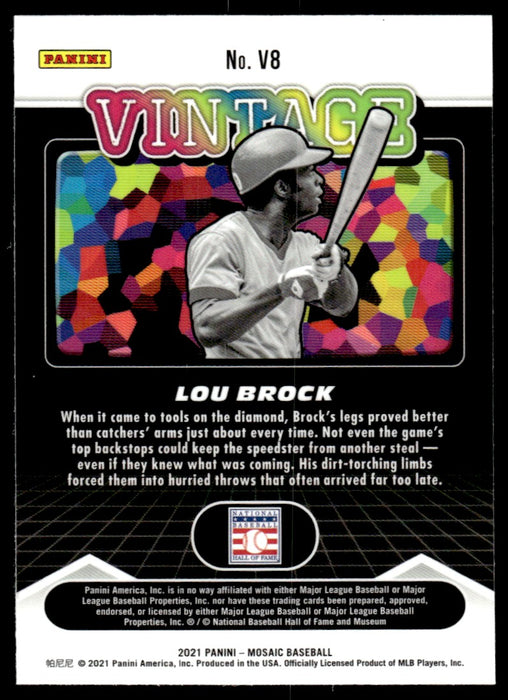 MLB Lou Brock Signed Trading Cards, Collectible Lou Brock Signed Trading  Cards