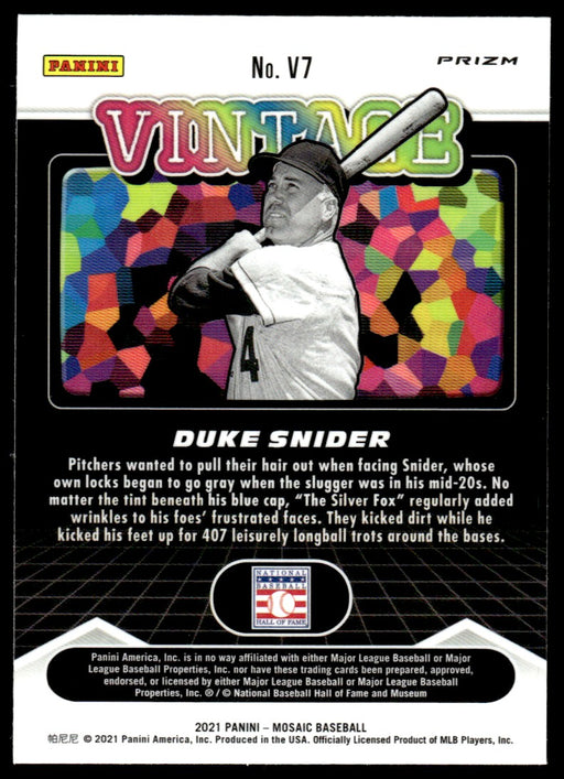 Back of Card