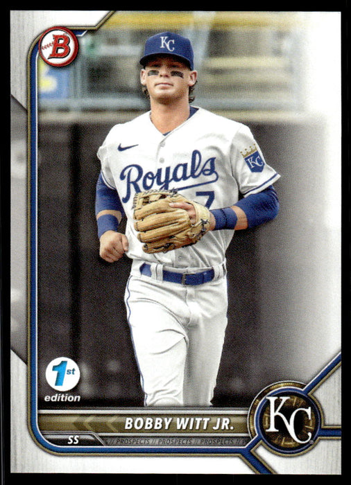 ORIGINAL Bobby Witt Jr. Kansas City Royals Bowman Chrome 