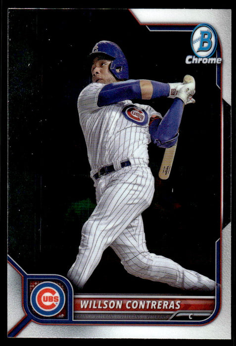 Willson Contreras 2022 Bowman Chrome Base Front of Card