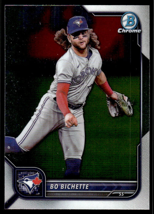 Bo Bichette 2022 Bowman Chrome Base Front of Card