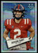 Jaxson Dart 2022 Bowman U Football Base Front of Card