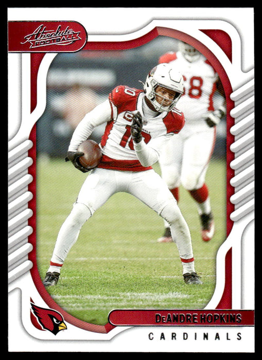 DeAndre Hopkins 2022 Panini Absolute Football Base Front of Card