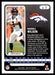 Russell Wilson 2022 Panini Absolute Football Base Back of Card