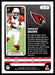 Marquise Brown 2022 Panini Absolute Football Base Back of Card