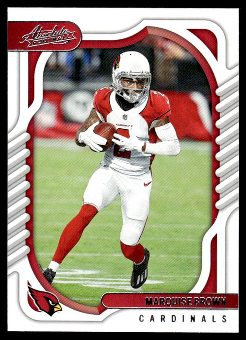 Marquise Brown 2022 Panini Absolute Football Base Front of Card