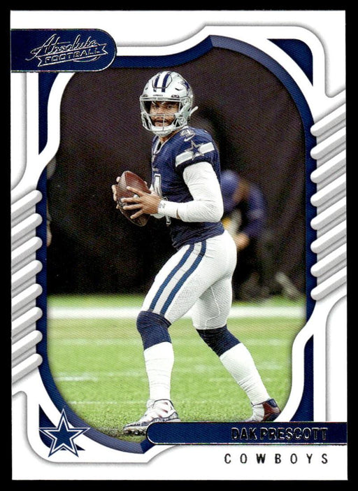 Dak Prescott 2022 Panini Absolute Football Base Front of Card