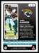 James Robinson 2022 Panini Absolute Football Base Back of Card