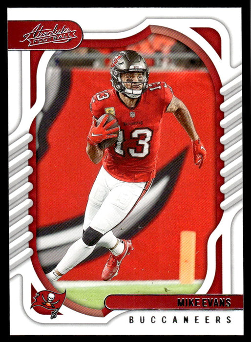 Mike Evans 2022 Panini Absolute Football Base Front of Card