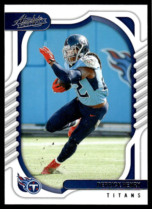 Derrick Henry Tennessee Titans Mosaic NFL Football Green Prizm Base Card  #191