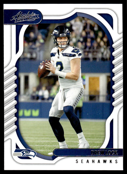 Drew Lock 2022 Panini Absolute Football Base Front of Card