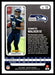 Kenneth Walker III 2022 Panini Absolute Football Base Back of Card