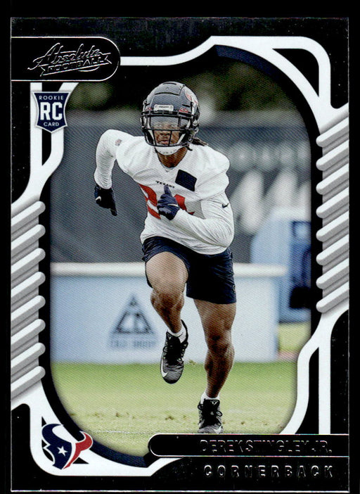 Derek Stingley Jr. 2022 Panini Absolute Football Base Front of Card