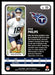 Kyle Philips 2022 Panini Absolute Football Base Back of Card