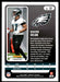 Nakobe Dean 2022 Panini Absolute Football Base Back of Card