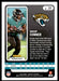 Snoop Conner 2022 Panini Absolute Football Base Back of Card