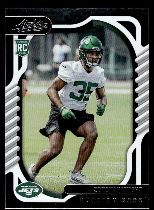 Zonovan Knight 2022 Panini Absolute Football Base Front of Card