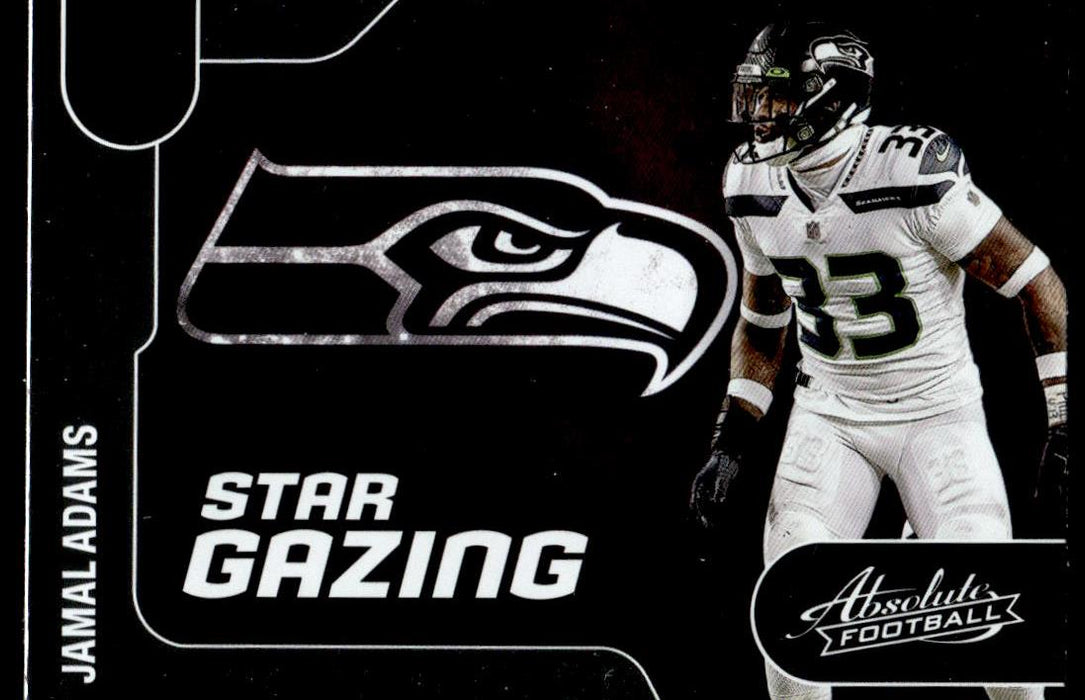 Jamal Adams 2022 Panini Absolute Football Star Gazing Front of Card