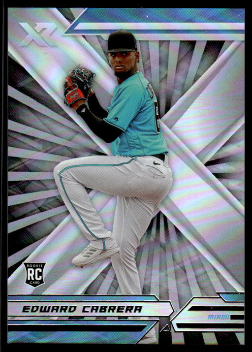 Edward Cabrera 2022 Panini Chronicles Baseball XR Front of Card