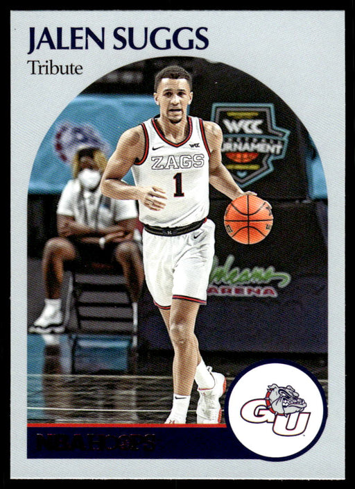 Jalen Suggs 2021 Panini Chronicles Draft Picks Pink Hoops Retro Front of Card