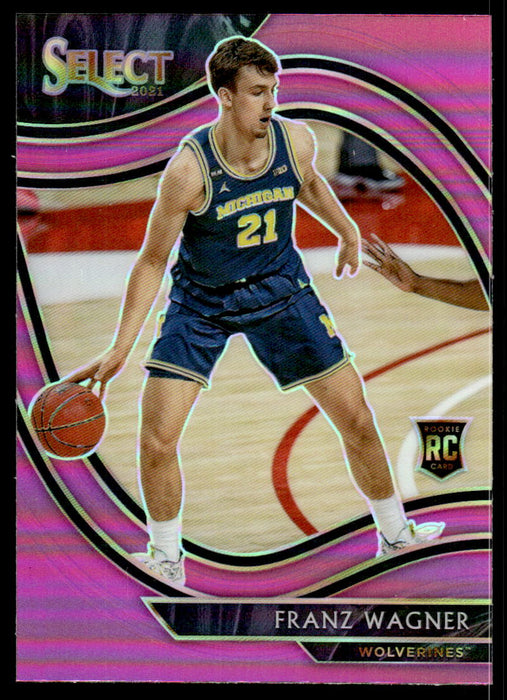 Franz Wagner 2021 Panini Chronicles Draft Picks Pink Select Front of Card