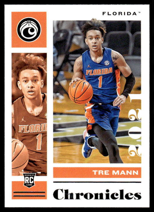 Tre Mann 2021 Panini Chronicles Draft Picks Chronicles Front of Card