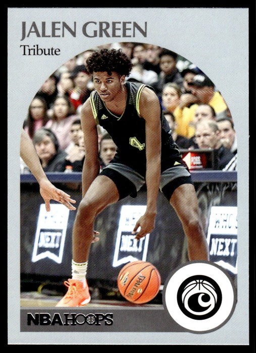 Jalen Green 2021 Panini Chronicles Draft Picks Hoops Retro Front of Card