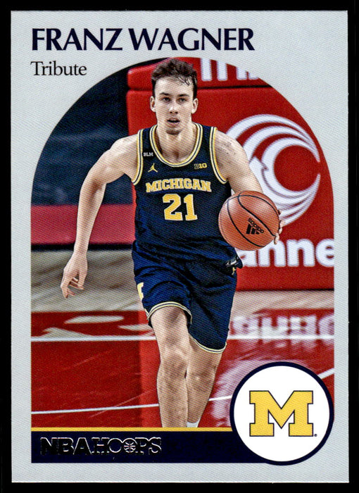 Franz Wagner 2021 Panini Chronicles Draft Picks Hoops Retro Front of Card