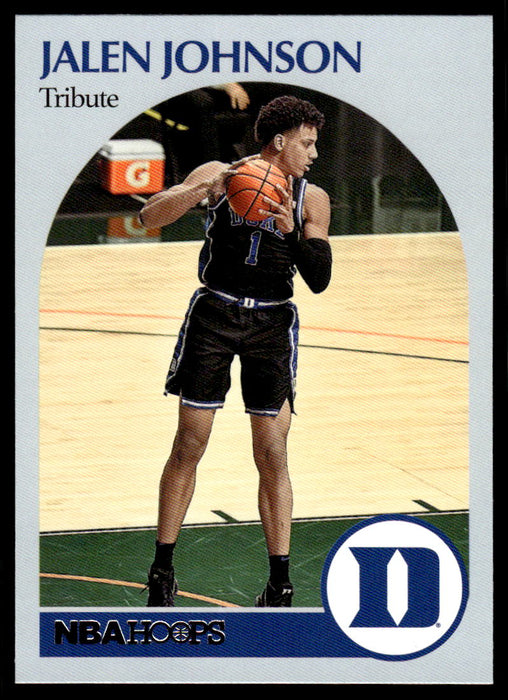 Jalen Johnson 2021 Panini Chronicles Draft Picks Hoops Retro Front of Card