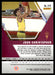 Josh Christopher 2021 Panini Chronicles Draft Picks Mosaic Back of Card