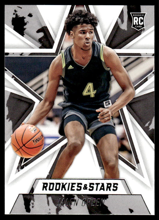 Jalen Green 2021 Panini Chronicles Draft Picks Rookies & Stars Front of Card