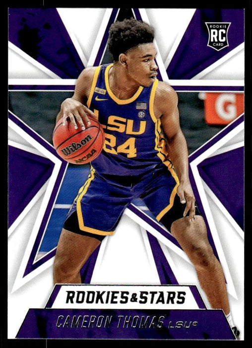 Cameron Thomas 2021 Panini Chronicles Draft Picks Rookies & Stars Front of Card