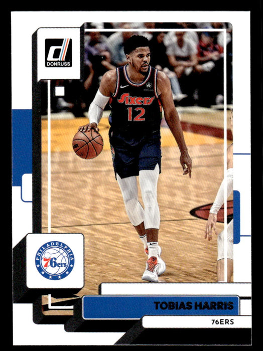 Tobias Harris 2022-23 Panini Donruss Basketball Base Front of Card