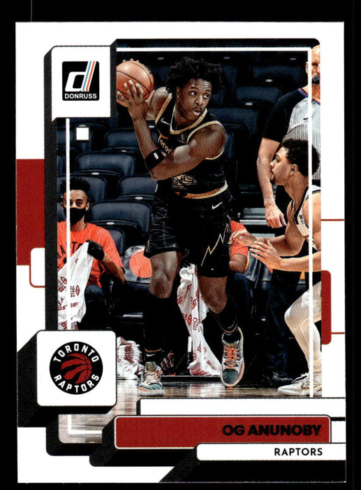 OG Anunoby 2022-23 Panini Donruss Basketball Base Front of Card