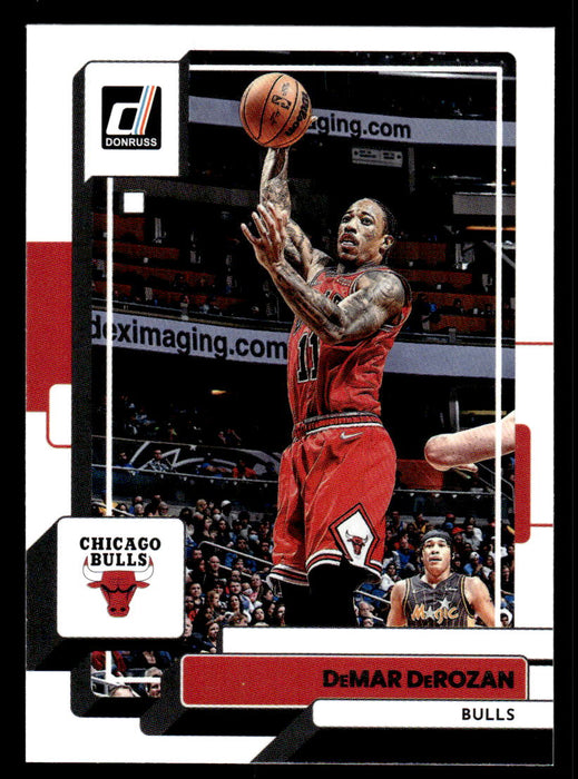 DeMar DeRozan 2022-23 Panini Donruss Basketball Base Front of Card