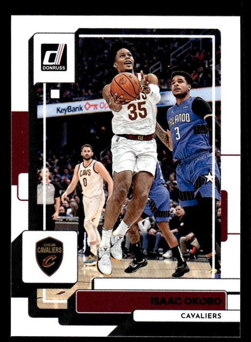 Isaac Okoro 2022-23 Panini Donruss Basketball Base Front of Card