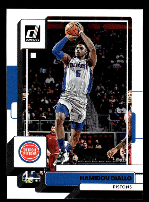 Hamidou Diallo 2022-23 Panini Donruss Basketball Base Front of Card