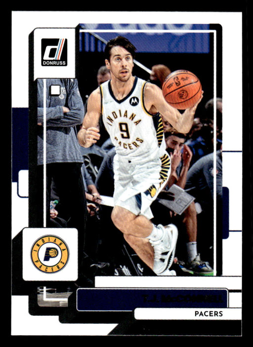 T.J. McConnell 2022-23 Panini Donruss Basketball Base Front of Card