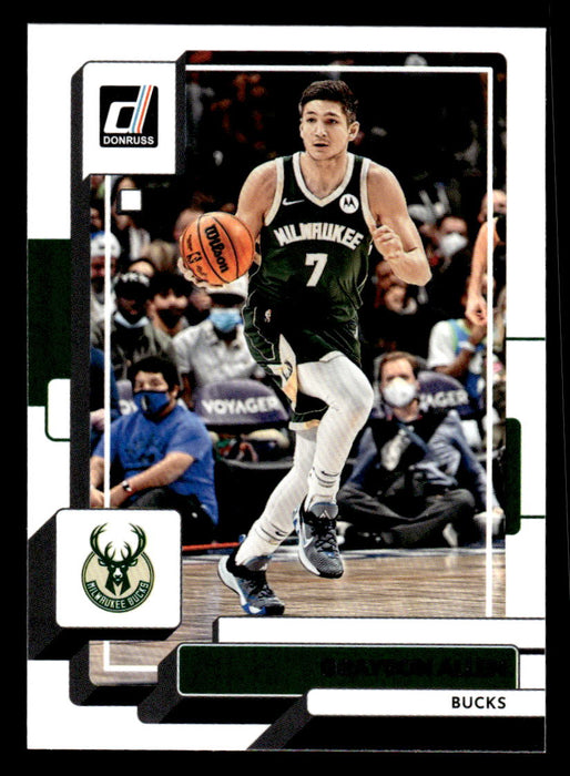 Grayson Allen 2022-23 Panini Donruss Basketball Base Front of Card